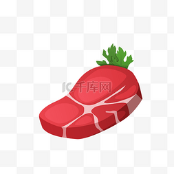 牛肉干素描图片_新鲜牛肉素材