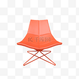 创意沙发椅子图片_立体单人沙发椅子C4D装饰