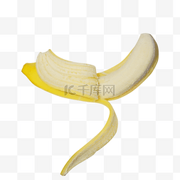新鲜香蕉图片_新鲜剥开的香蕉