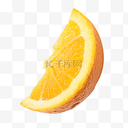水分充足的橙子免抠图