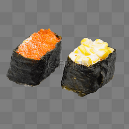 寿司玉米图片_鱼子酱美味寿司