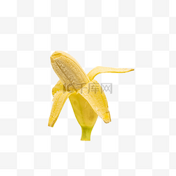 剥香蕉图片_剥皮香蕉水果