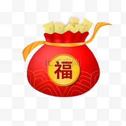 钱袋福图片_新年福袋