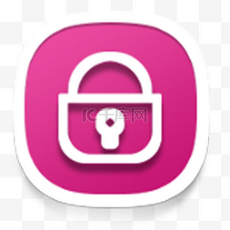 安全手机图标图片_手机安全锁图标设计