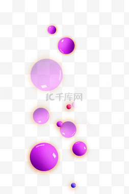 球体漂浮装饰图片_彩色球体飘浮背景