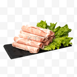 新鲜的食物图片图片_新鲜的火锅牛肉卷