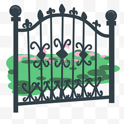 菜园围栏铁栅栏