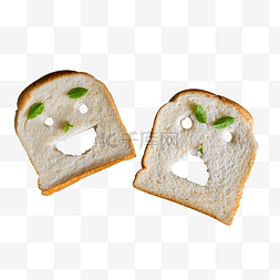 面包拟人图片_拟人面包片