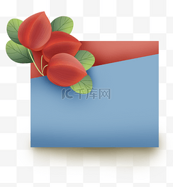 花朵立体折纸图片_红色立体花折纸文本框