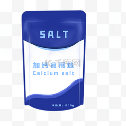食用盐图片_加钙食用盐盐巴