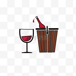 桶装红酒杯子插图