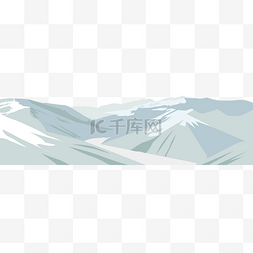 复古山脉图片_雪山山峰山峦