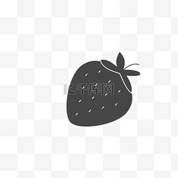 新鲜的水果图标图片_卡通草莓图标免抠图