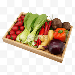 木盘蔬菜图片_木盘蔬菜食材