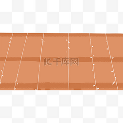 木地板纹理图片_手绘卡通黄色条纹免扣元素