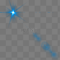 蓝光科技效果图片_蓝色科技光束png