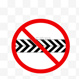 禁止通行标志图片_禁止通行标志警示牌