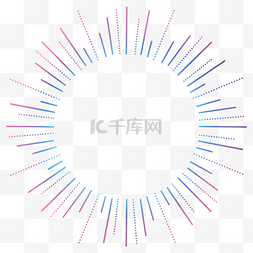 框放射图片_简单放射状线条边框