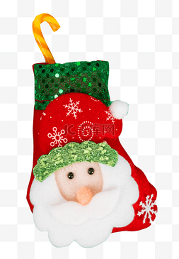 圣诞袜图片_圣诞节装饰圣诞老人圣诞袜