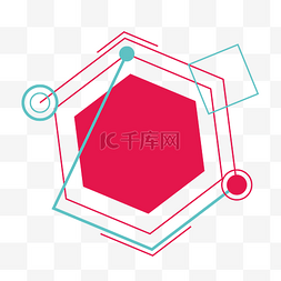 不规则正方形线条图片_不规则图形菱形圆形正方形线条简