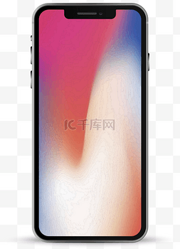 图iphonex图片_矢量手绘苹果X手机