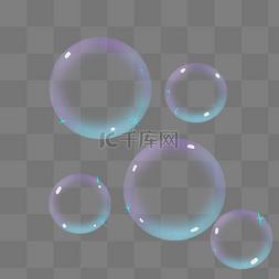 圆形气泡泡泡