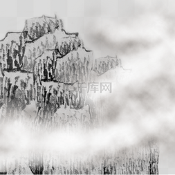 山水青山mg图片_中国风水墨画