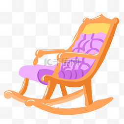 摇椅躺椅卡通椅子