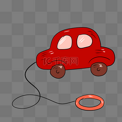 红色小汽车玩具