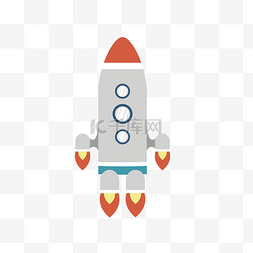 卡通太空科技图片_火箭太空火箭元素