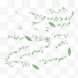 包图片_包粽子绿色漂浮叶子