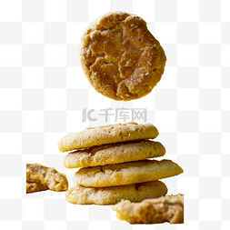 褐色饼干图片_掉落酥饼中午酥饼