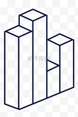 柱状立方体数据