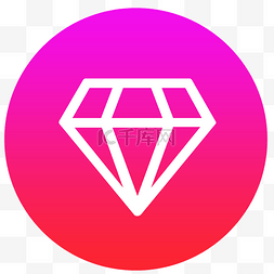 品牌图标icon图片_分销app图标设计钻石