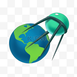 蓝色地球航天日插图