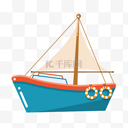 大型帆船轮船