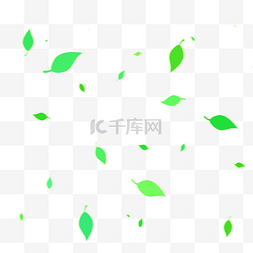 漂浮素材叶子图片_飘落的叶子