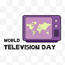 紫色world television day