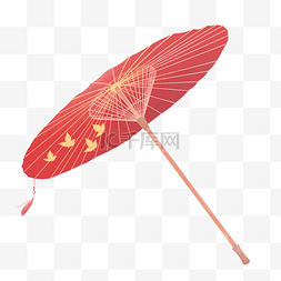 花蝶油纸伞