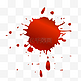 红色的血滴