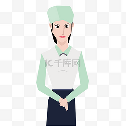 医生护士劳动节图片_矢量女性护士形象
