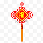 中国结吉祥红色福字