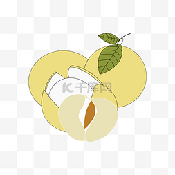 一个柚子