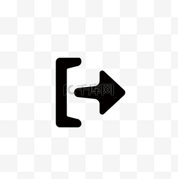 出口icon_AI_素材_图片-千库网