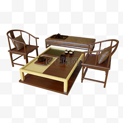 中国风桌子桌子图片_C4D桌家具仿古