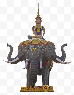泰式建筑三头神象