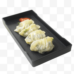 韭菜蒸饺子
