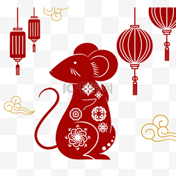中国风古典小老鼠