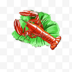 红色的小龙虾图片_红色的小龙虾