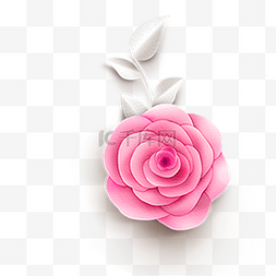 玫瑰花花装饰图片_粉红色玫瑰花装饰